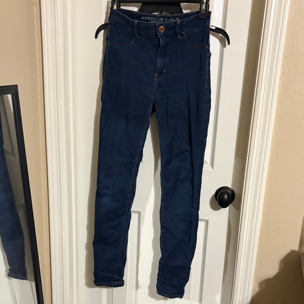 American Eagle Outfitters Navy jeggings